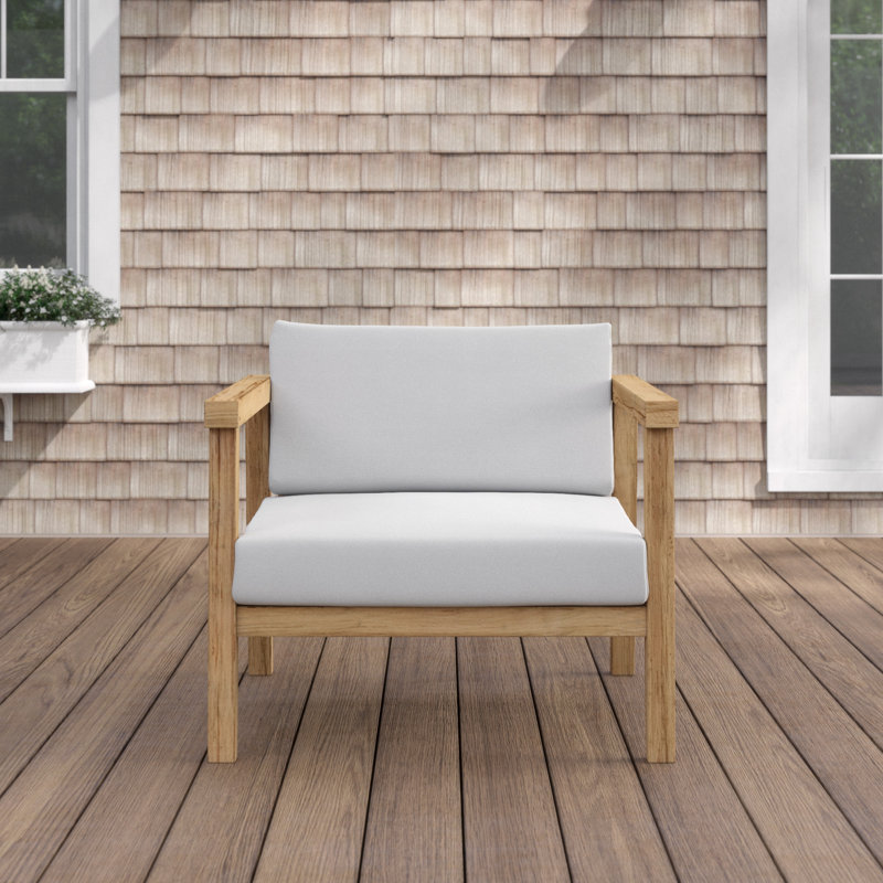 Bayport Outdoor Patio Teak Armchair