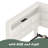 Upholstered Twin Size Daybed With Storage 2 Drawers And Charging Station, Day Bed Frame With LED Lights And Storage Headboard, No Box-Spring Needed-1702129980
