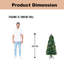Lighted Artificial Christmas Tree-71878656