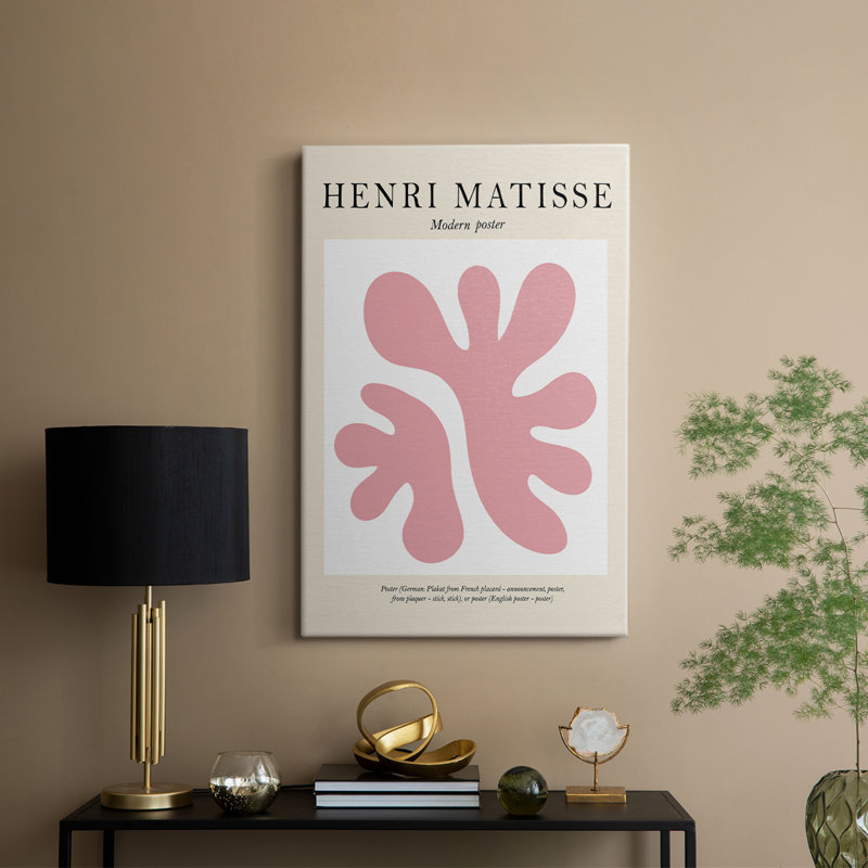 Matisse L XXII, reproduction d'art encadrée - Cavas, H 36 po x l 24 po