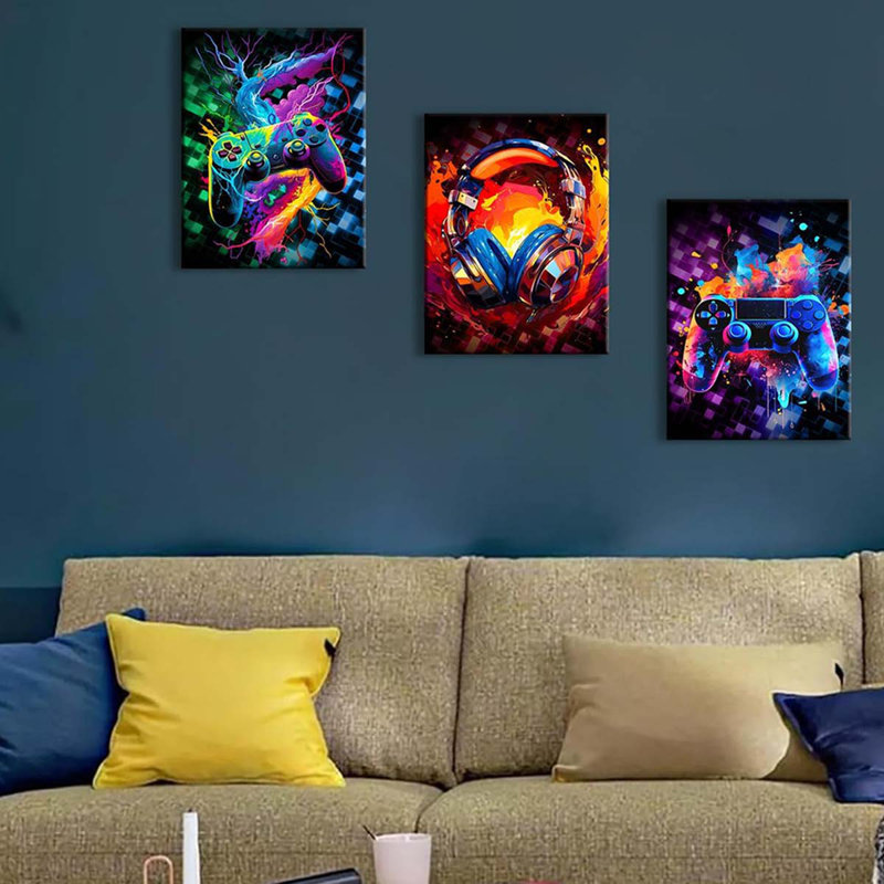 3 Piece Wrapped Canvas Print