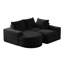 Canapé modulaire Chenille Cloud Curved-1733031647