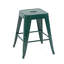 Tabouret à hauteur de comptoir 24 po, tabourets de bar en métal sans dossier, ensemble de 4, non empilable, amovible et facile à assembler, conception peu encombrante pour îlot de cuisine / bar / café / salle à manger-591688198-591688211-591688216