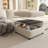 Modern Sofa Large Sectional Sofa, U-Shape Modular Sectional Couch with Storage Function,123" Sofa Bed with Ottoman,6 Seat Sectionals Chaise  ,Chenille