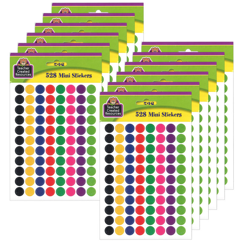 Autocollant mini cercles