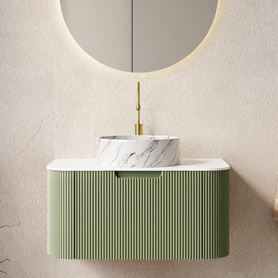 Ensemble de meuble-lavabo mural 24 po Echoe