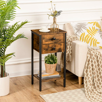 Ante 38cm W Iron Bedside Table