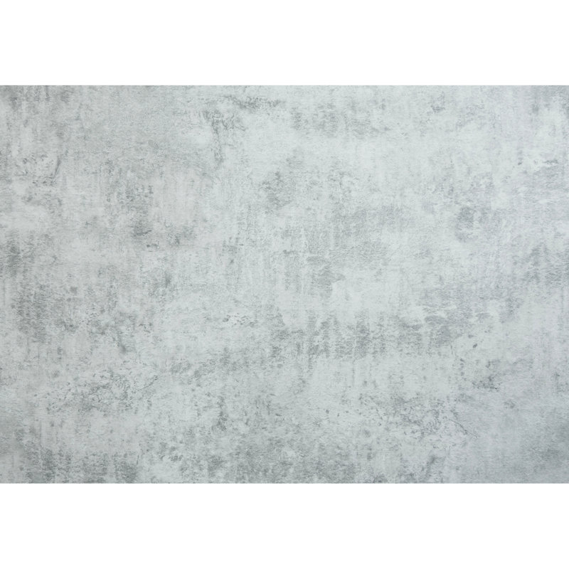 Table de salle à manger 60 po rectangulaire, stratifié gris et métal, style contemporain pour la cuisine, table rectangulaire, stratifié, pieds en métal, décontracté et formel