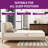  6" Medium Gel Memory Foam Mattress Infused with Green Tea-1410196040