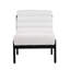 Chaise d'appoint avec structure en bois robuste-129543132