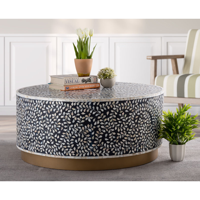 Table basse Sammie, Bleu marine