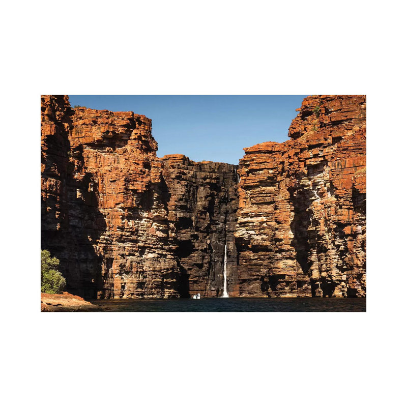 King George River Kimberley Waterfall 1 Piece Wrapped Canvas Wall Art, 45.72cm H x 66.04cm W
