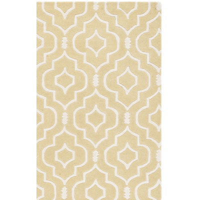 Emrick Hand Tufted Wool Geometric Rug