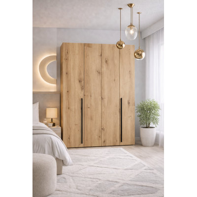 4 Door Laminate Wardrobe