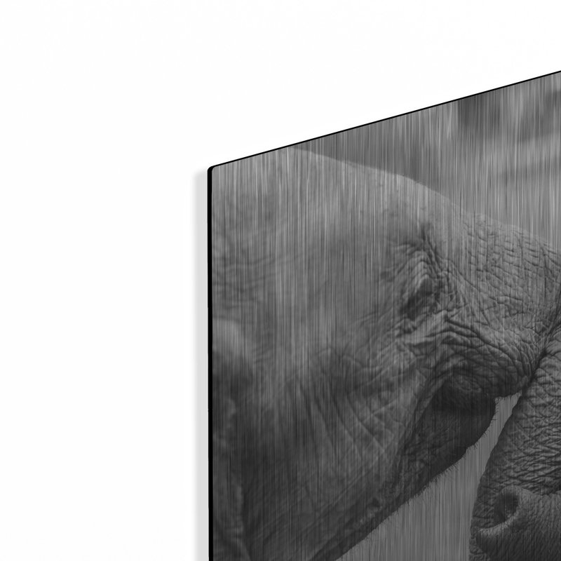  «Besties» par Max Blakesberg, art mural en métal 16 po x 12 po, H 12 po x l 16 po