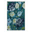 Tapis décoratif lavable à motif Blue Rose-2117774856