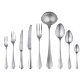 Dolce Vita 75 - Piece Stainless Steel Flatware Set