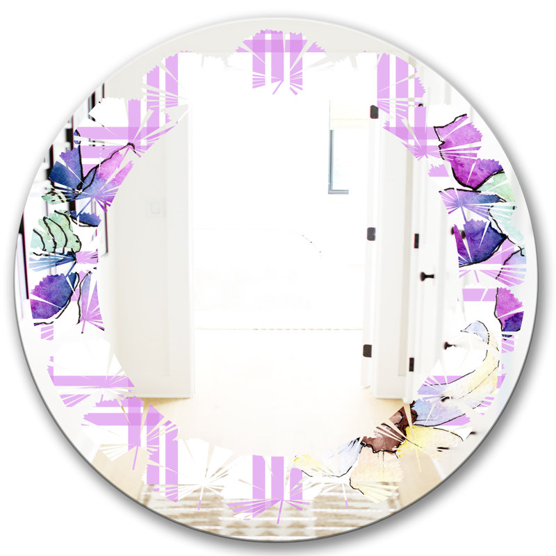 Miroir mural Foliage, H 31,5 po x l po, Floral Botanical VII Leaves