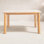 55" Eucalyptus Patio Dining Table