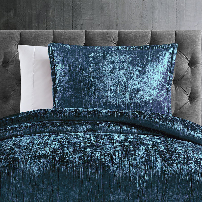  Teal Microfiber 2 Piece Comforter Set