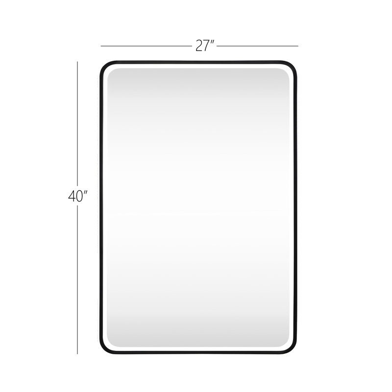 Miroir de salle de bain Arloine, 27 po x 40 po