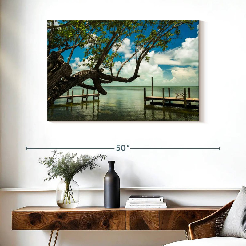 Mehar Key West Dock, 26" H x 39" W