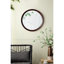 Miroir mural 20 po x 1,5 po transitionnel en bois de manguier