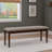 Ginnie Solid Wood Upholstered Bench-1466248885