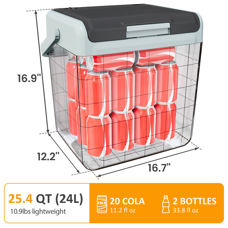 Mini réfrigérateur portatif 25QT