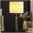 19.75" In Elon Cut Column Modern Table Lamp