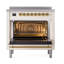 ILVE Nostalgie II Noblesse 36 po à induction, éléments à induction (porte vitrée)-874508709