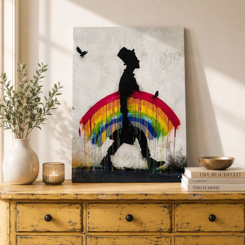 Peinture décorative sur toile