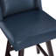 Tabouret de comptoir pivotant rembourré Kamiyla-1711578614
