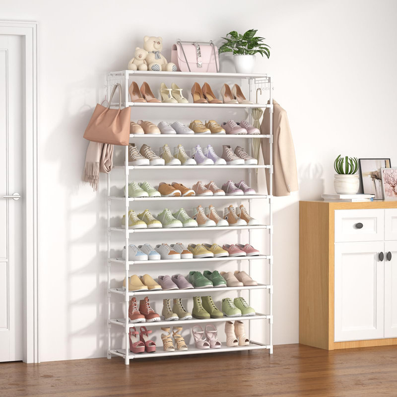 50 paires de rangement pour chaussures, Blanc