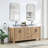 Javier 72" Double Bathroom Vanity Set-1195796535