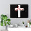 Jesus On Cross - Wrapped Canvas Print-34437662
