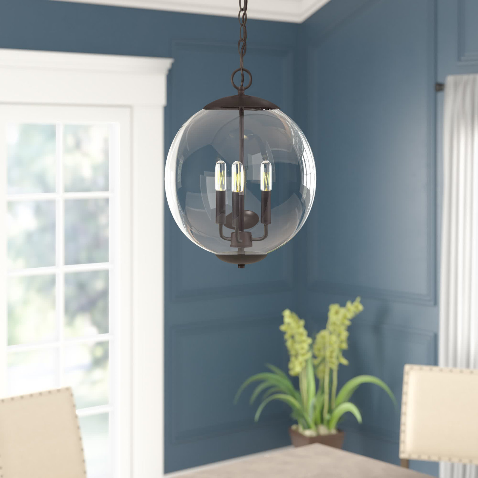 Patterson Chandelier, Oil Rubbed Bronze