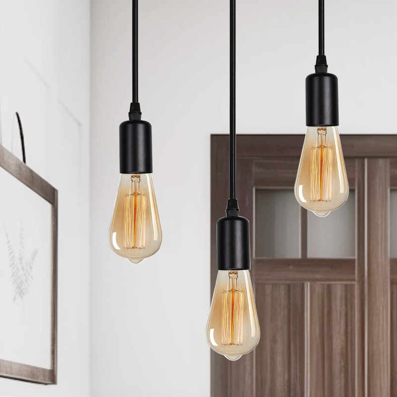 Luminaire suspendu 3 lumières Herluf