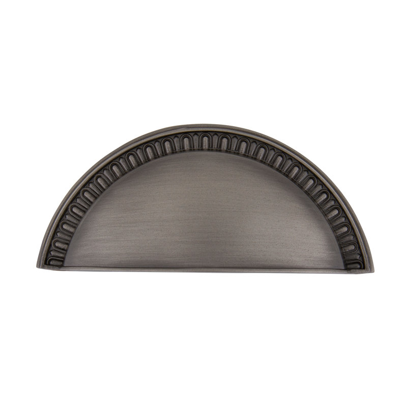 Nostalgic Warehouse Cup Pull Egg & Dart, Antique Pewter