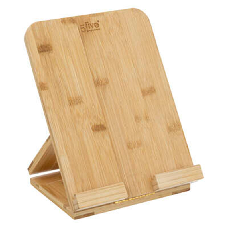 Bamboo Rectangle Cookbook Stand