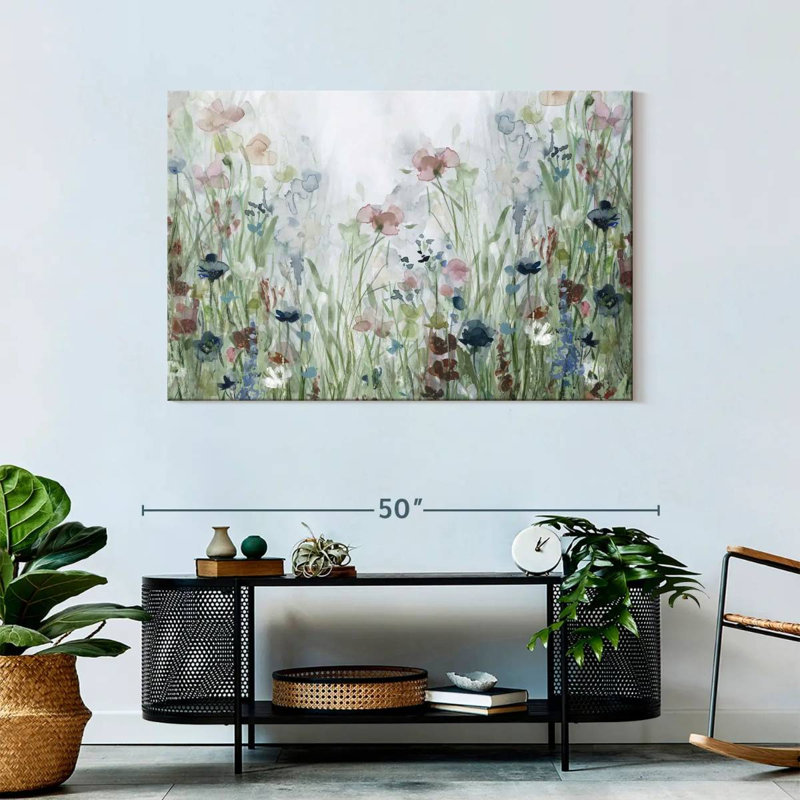 Wildflower Fields Canvas Print, 30" H x 45" W x 1.25" D
