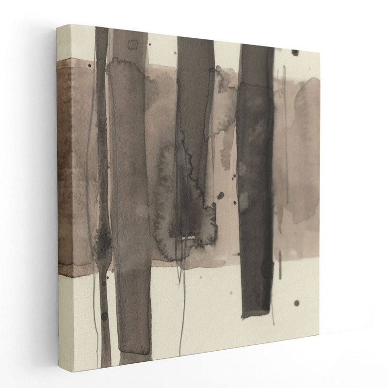 «Wood Piling I», reproduction d'art sur toile, H 40 po x l 40 po