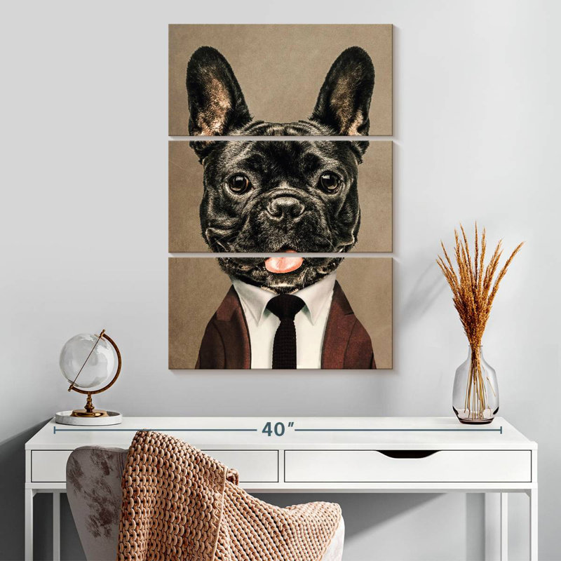 Ketti Gentleman Bulldog, 32" H x 20" W