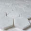 Carrara 2" x 2" Marble Honeycomb Mosaic Wall & Floor Tile