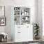Armoire de rangement de salle de bain 39,30 po avec panier inclinable, grand organisateur autoportant de 70,9 po de hauteur avec tiroirs et tablettes réglables, tour à linge en panneau de fibres à densité moyenne avec poignées en acier