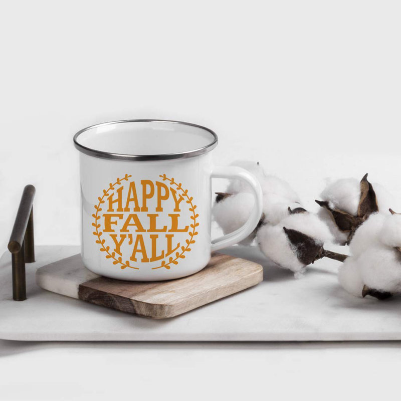Tasse de camping Krickel Happy Fall Y'all