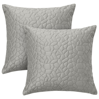 Aspire Homeware Geometric Square Velvet Cushion Covers