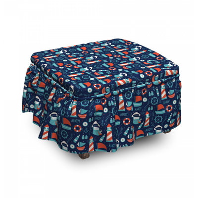 Ottoman Slipcover