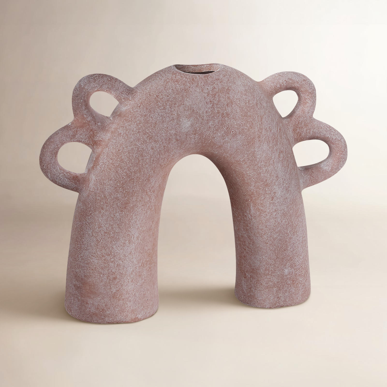 5.75'' Handmade Terracotta Table Vase