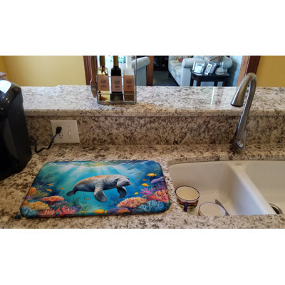 Tapis de vaisselle Summer Manatee